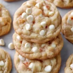 White Chocolate Chip Cookies First Image