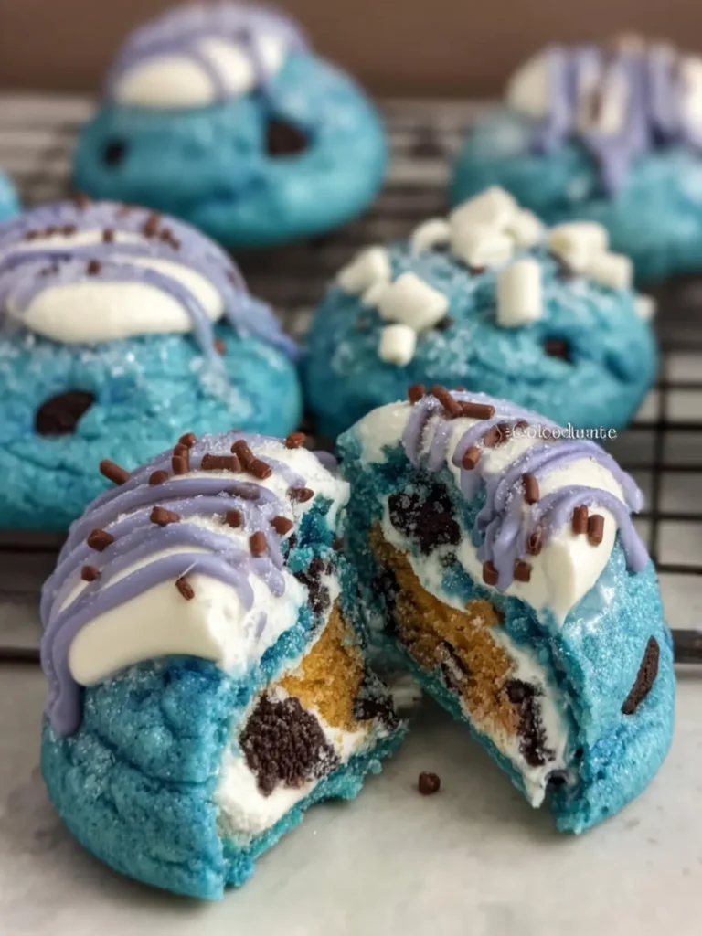 Blue Cookie Monster Treats First Image