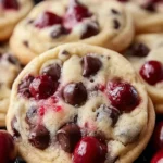 Cherry Chocolate Chip Cookies First Image