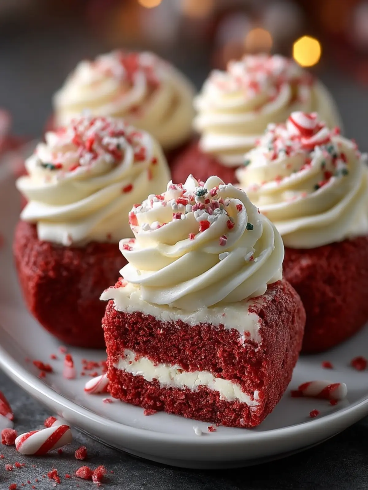 Red Velvet Mini Cake Bites First Image