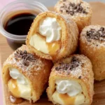 Crispy Dessert Cheesecake Rolls First Image