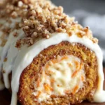 Carrot Cake Roll Dessert Recipe First Image