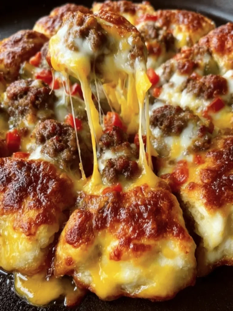 Cheesy Ground Beef Pizza Delight First Image