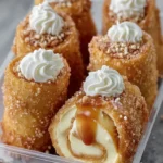Crispy Dessert Cheesecake Rolls First Image