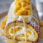 Mango Cream Swiss Cake Roll First Image