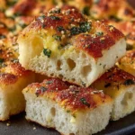 Garlic Butter Focaccia First Image