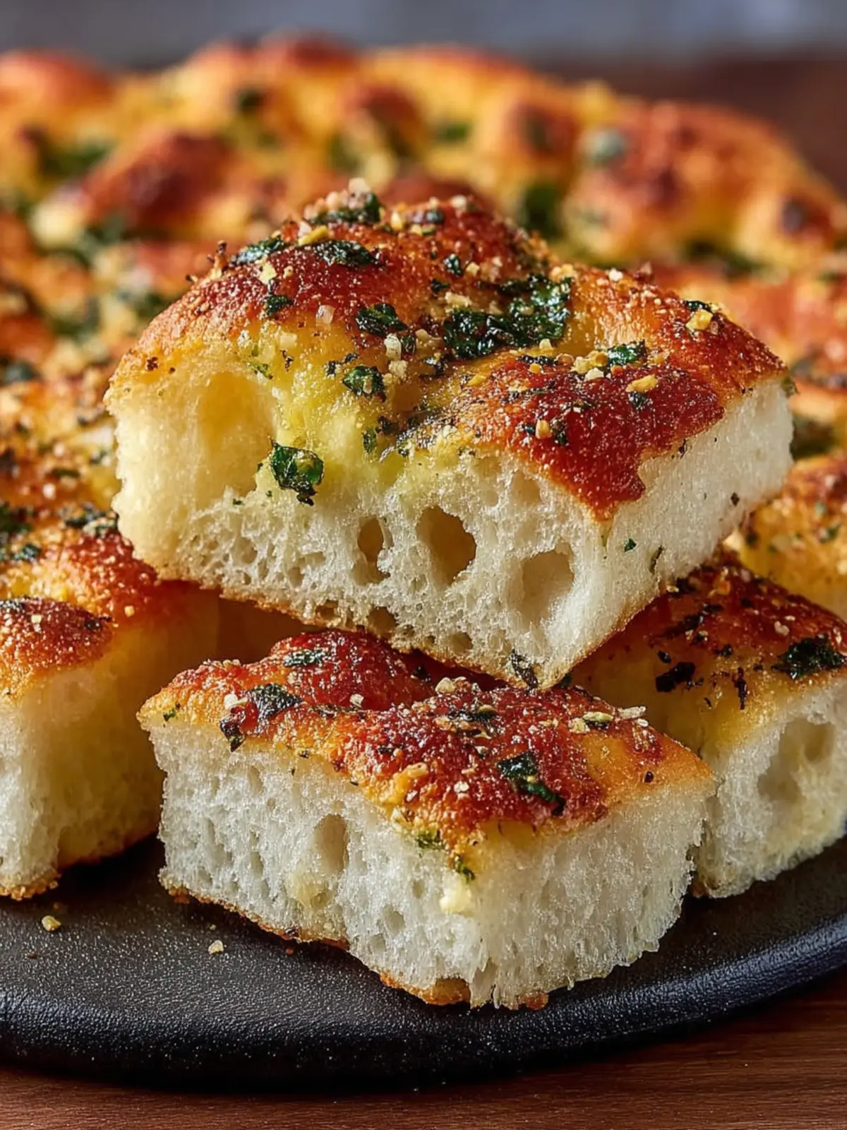 Garlic Butter Focaccia First Image