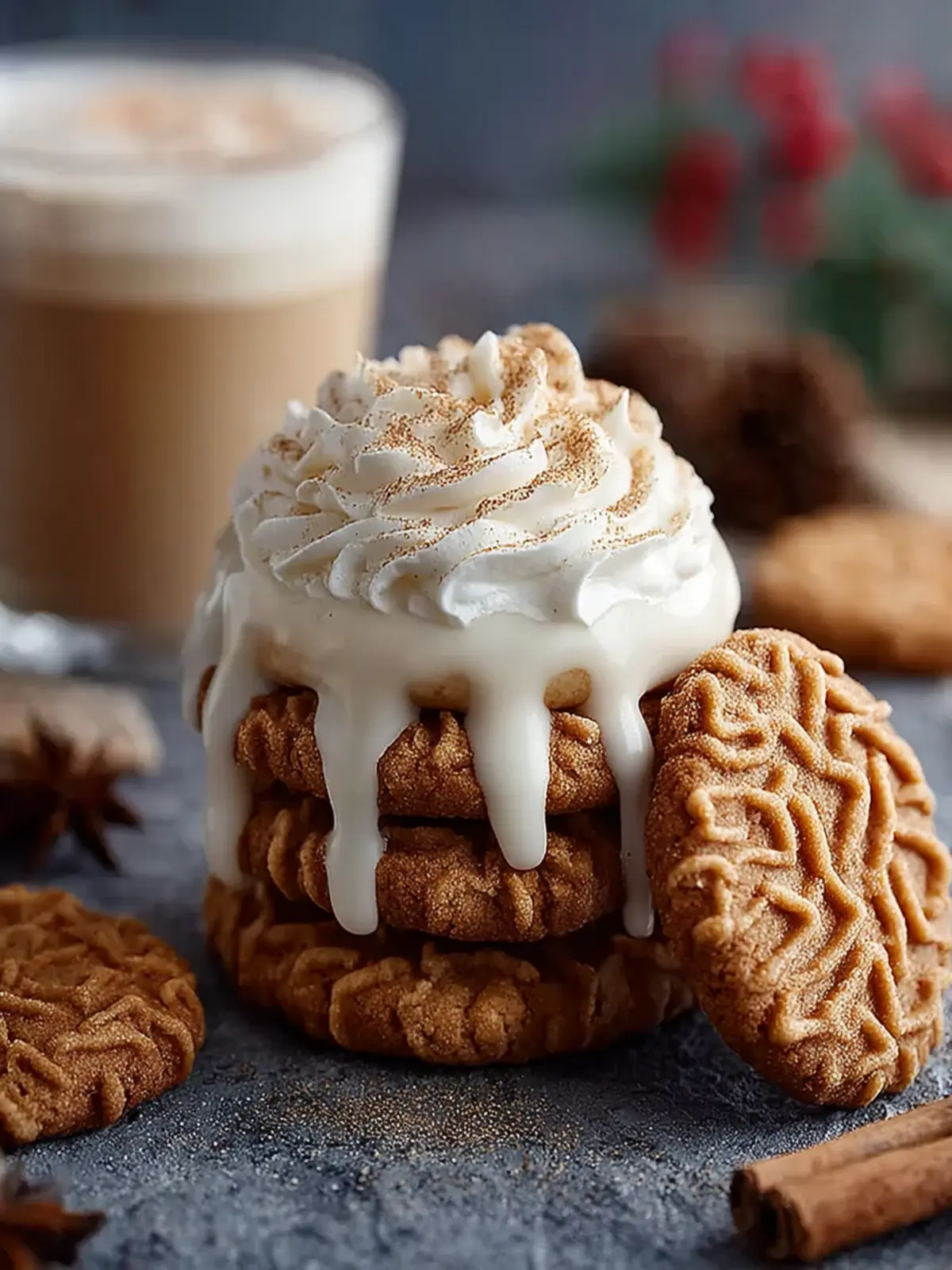 Gingerbread Latte Cookies First Image