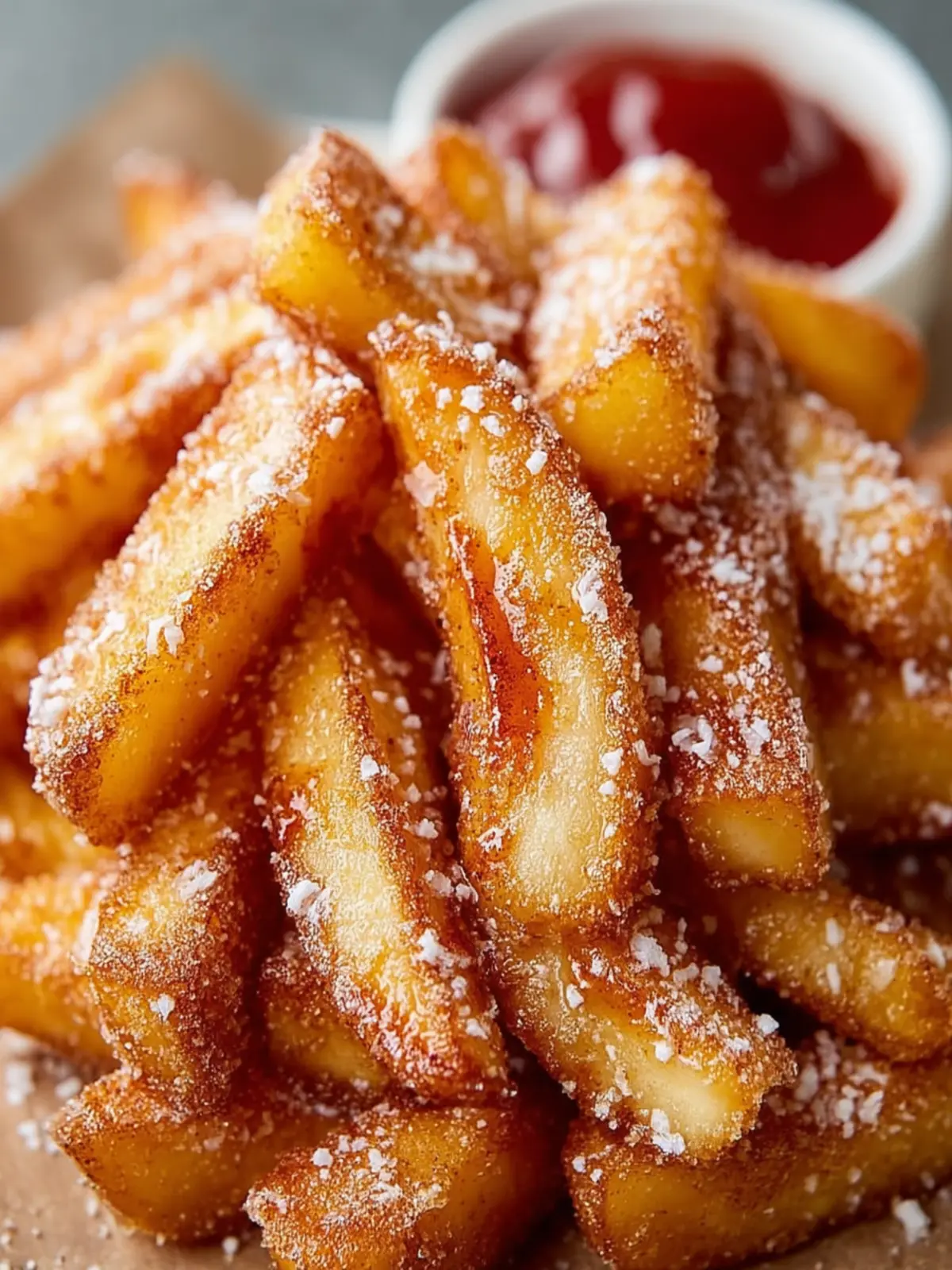 Air Fryer Apple Fries First Image