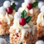 Festive Rice Krispie Christmas Treats First Image