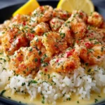 Chicken Scampi with Creamy Garlic Parmesan Rice First Image