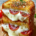 Pizza Grilled Cheese Sandwiches First Image