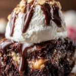 Decadent Chocolate Peanut Butter Brownie First Image