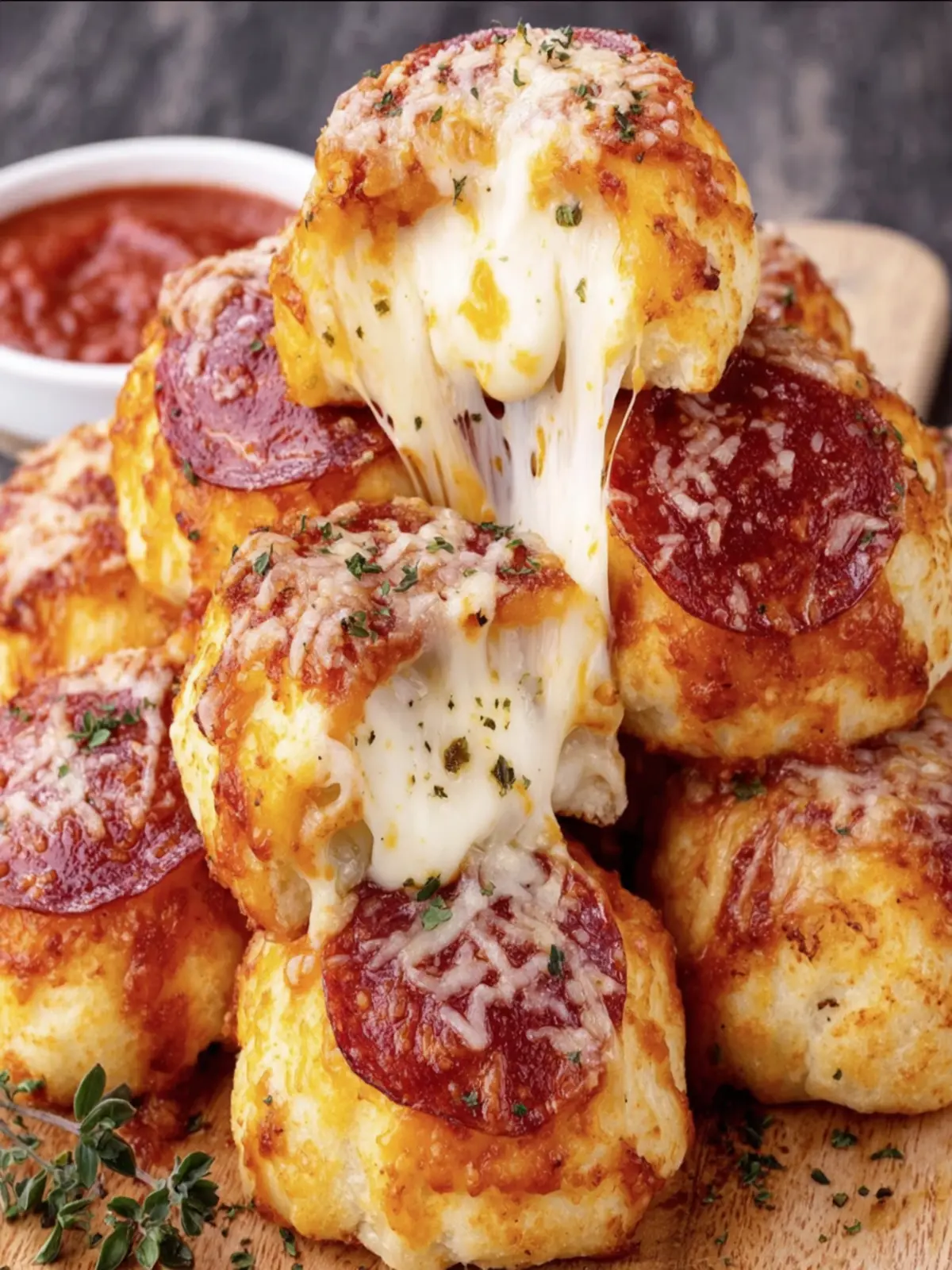 Cheesy Pepperoni Pizza Bites First Image