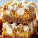 Irresistible Pumpkin White Chocolate Blondies Recipe First Image
