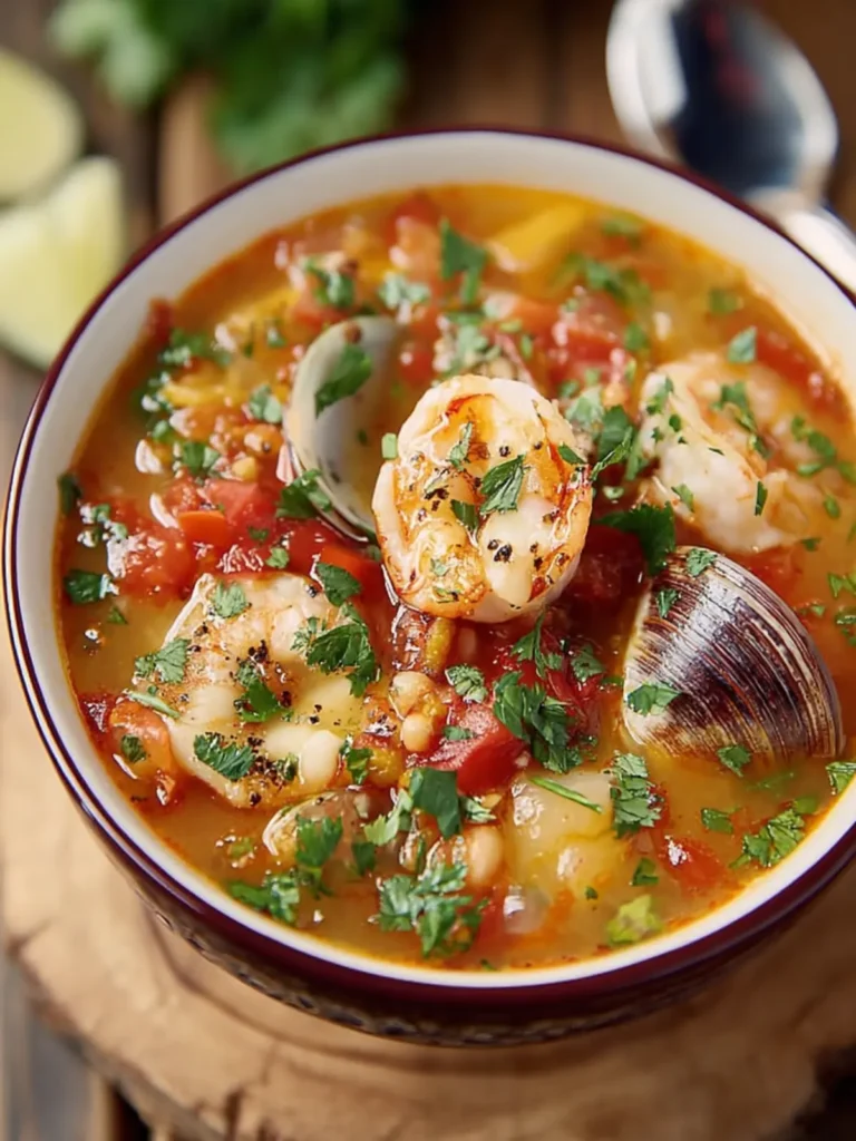 Seafood Soup First Image