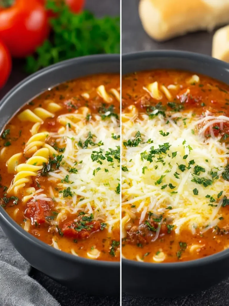 Easy Lasagna Soup Recipe First Image