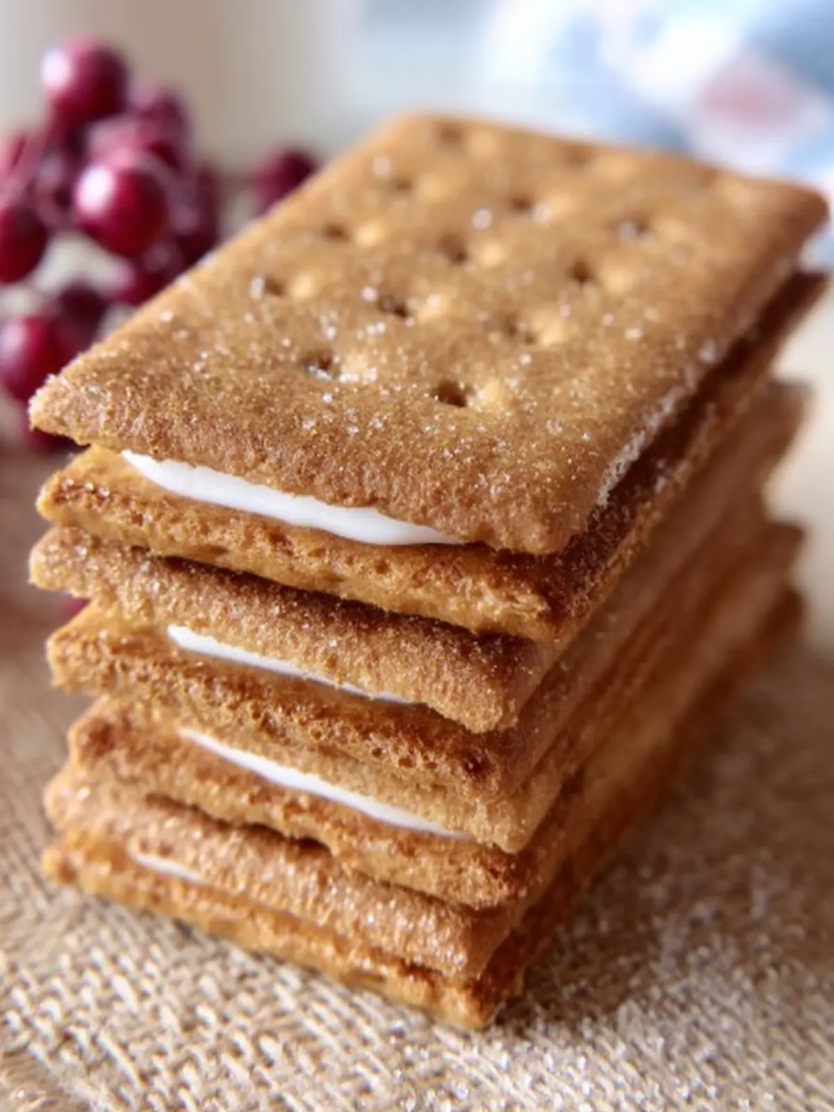 Homemade Einkorn Graham Crackers First Image
