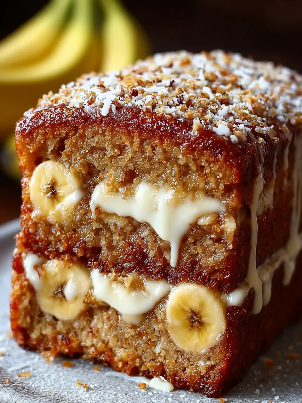 Deliciously Moist Banana Cake First Image