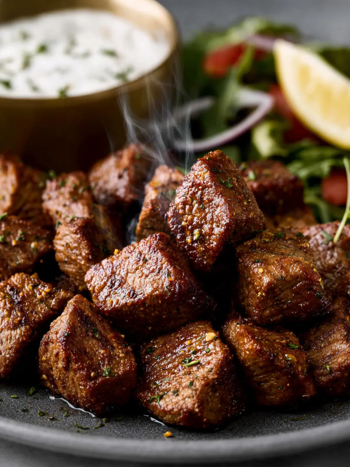 Air Fryer Steak Bites First Image