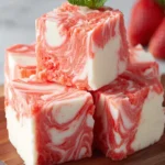 Irresistible Strawberry Fudge Pink Swirl Recipe Delight First Image