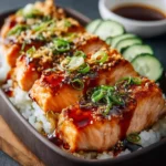 Teriyaki Salmon Sushi Bake First Image