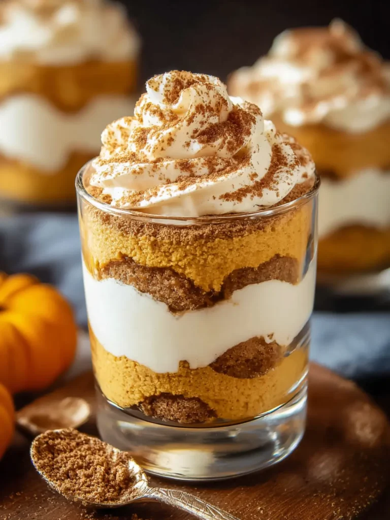 Indulge in Pumpkin Tiramisu Parfaits – A Cozy Delight First Image