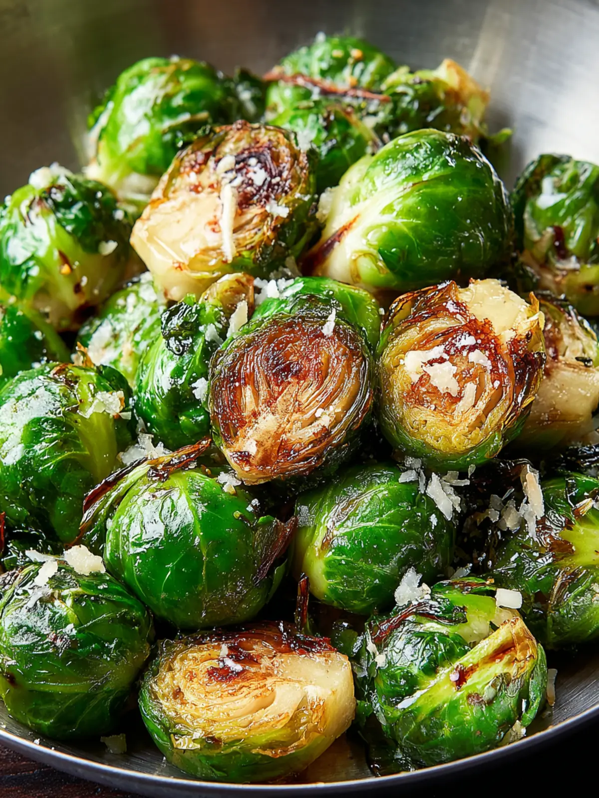 Crispy Pan-Fried Brussels Sprouts: A Flavor Explosion First Image