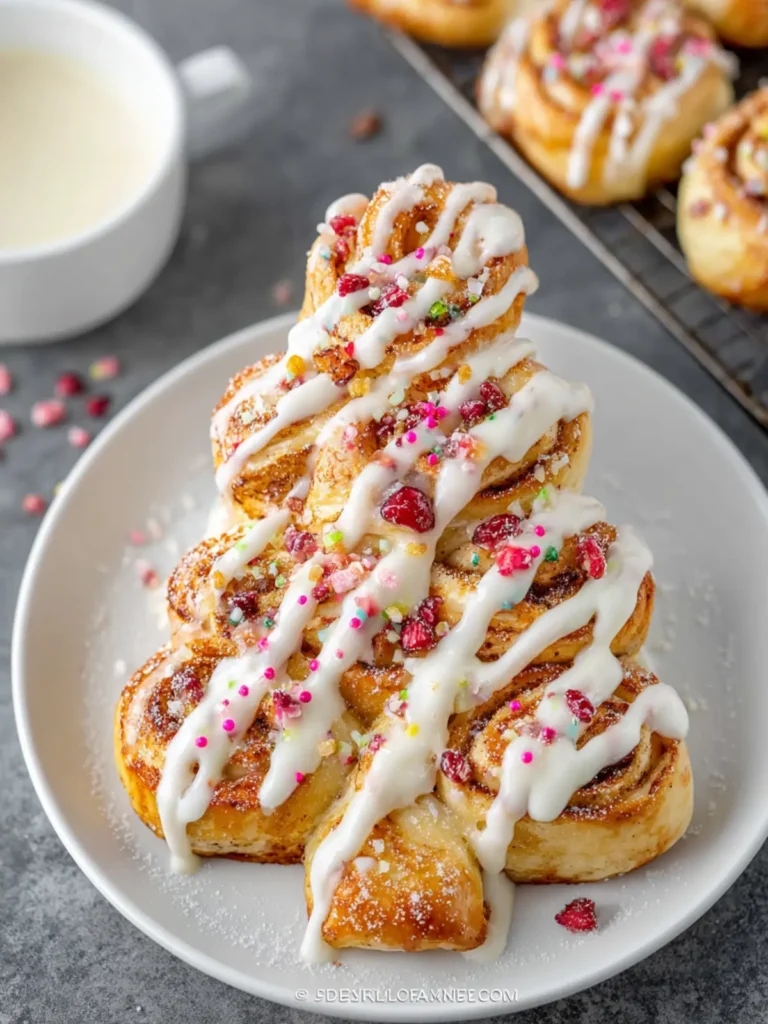 Cinnamon Roll Christmas Tree First Image