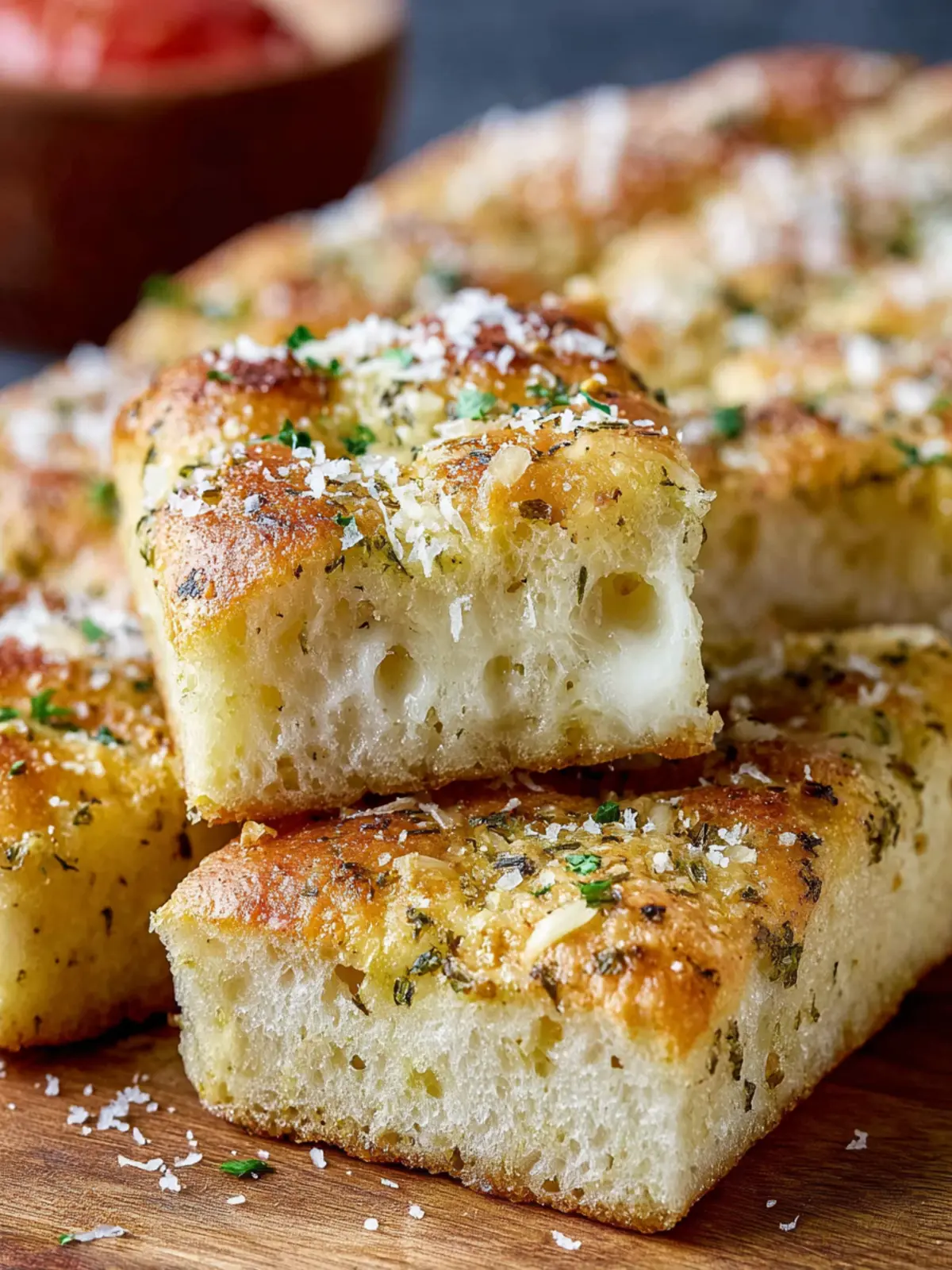Focaccia Breadsticks First Image