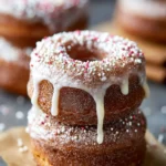 Gingerbread Baked Donuts First Image