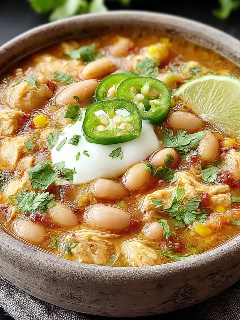 Ultimate Easy White Chicken Chili Recipe for Cozy Nights First Image