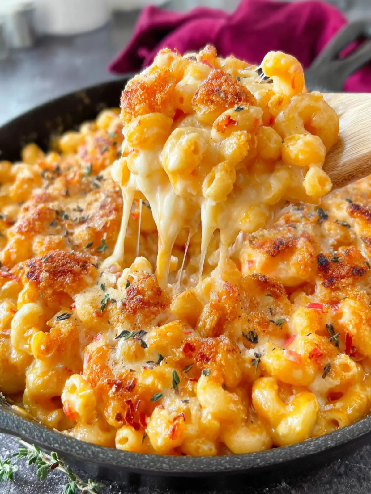 Traeger Smoked Mac and Cheese First Image