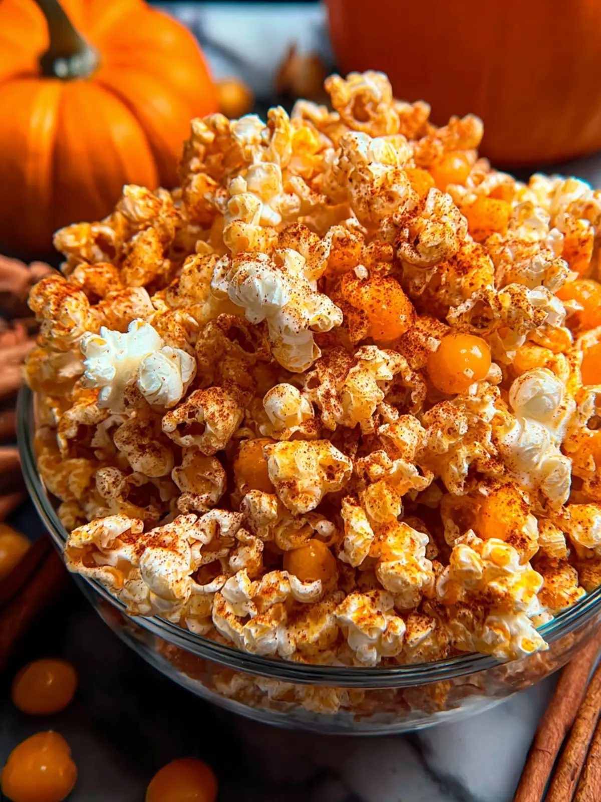 Irresistible Pumpkin Spice Popcorn Mix Recipe for Fall First Image