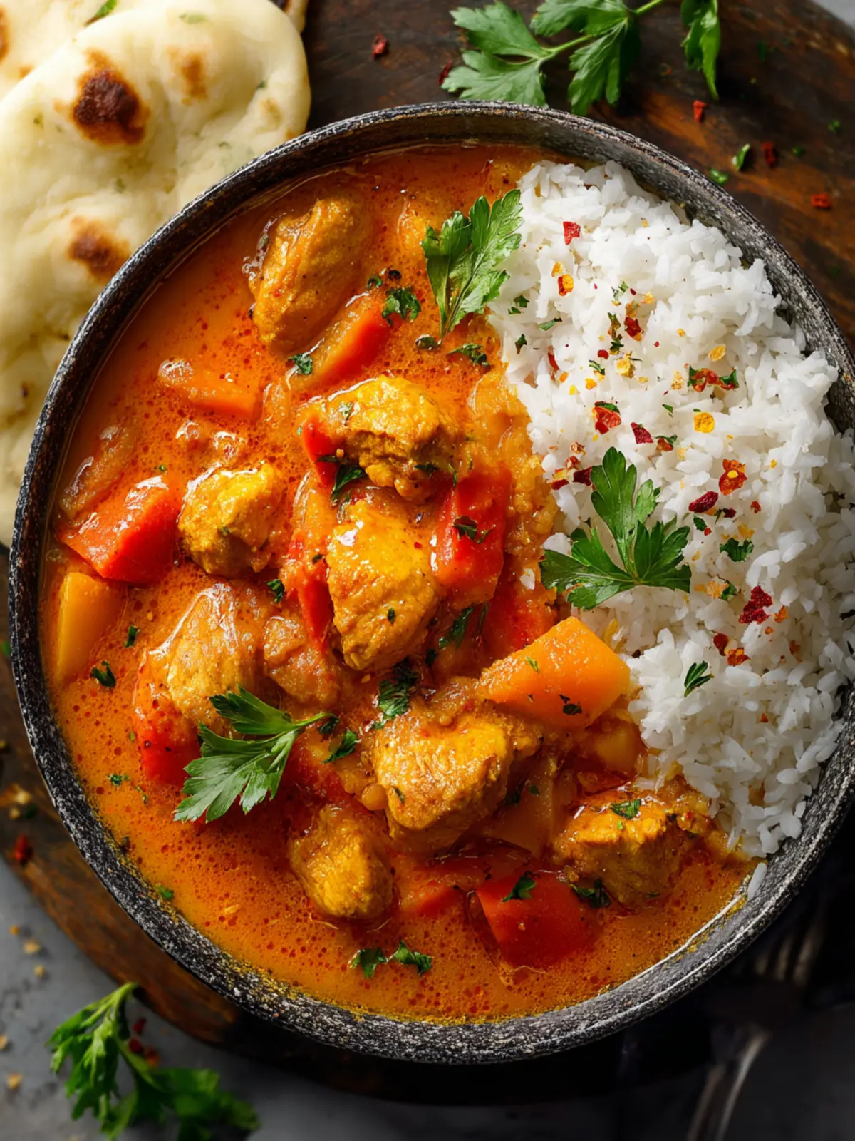 Crockpot Coconut Curry Chicken First Image