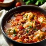 Cozy Cabbage Roll Soup Recipe for Ultimate Comfort First Image