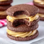 Chocolate Caramel Sandwich Cookies First Image