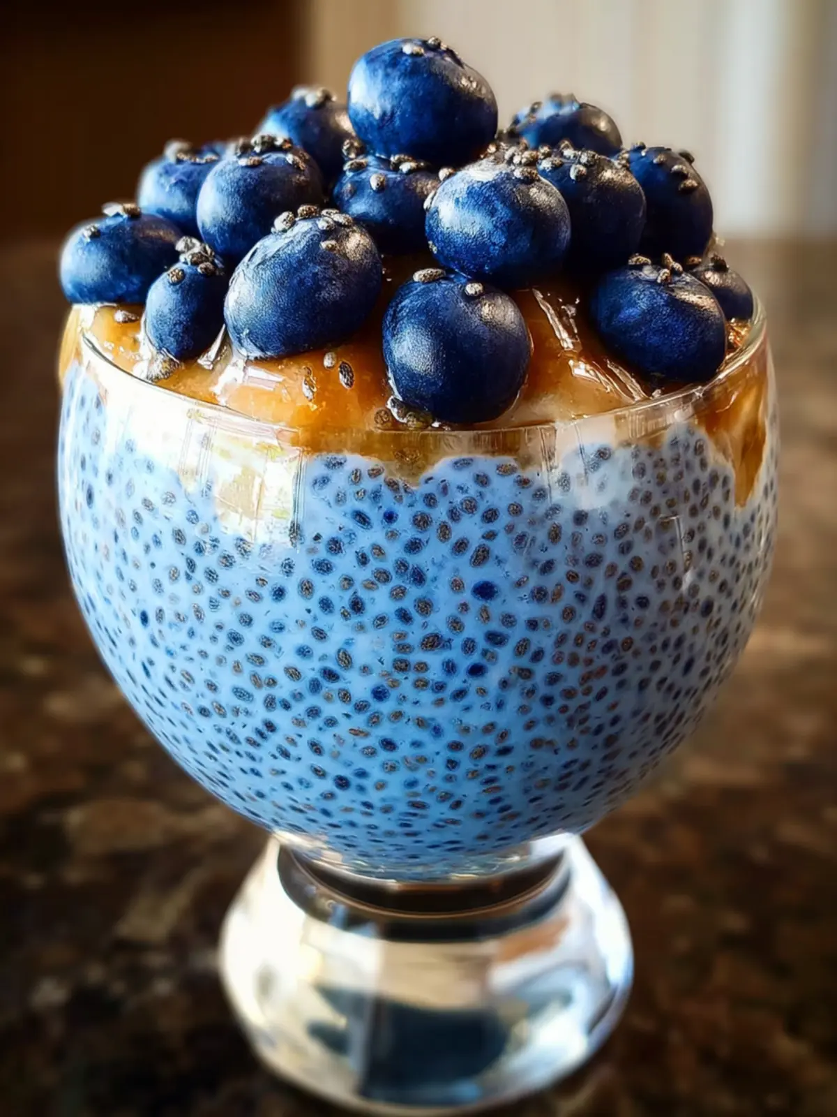 Blueberry Chia Seed Pudding: A Guilt-Free Delightful Treat First Image
