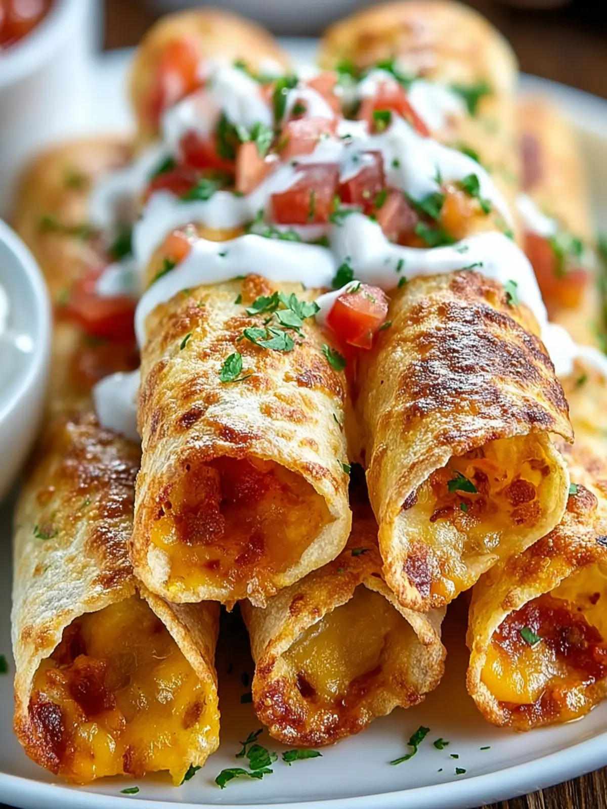 Crispy Air Fryer Taquitos: Easy Recipe for a Fiesta First Image