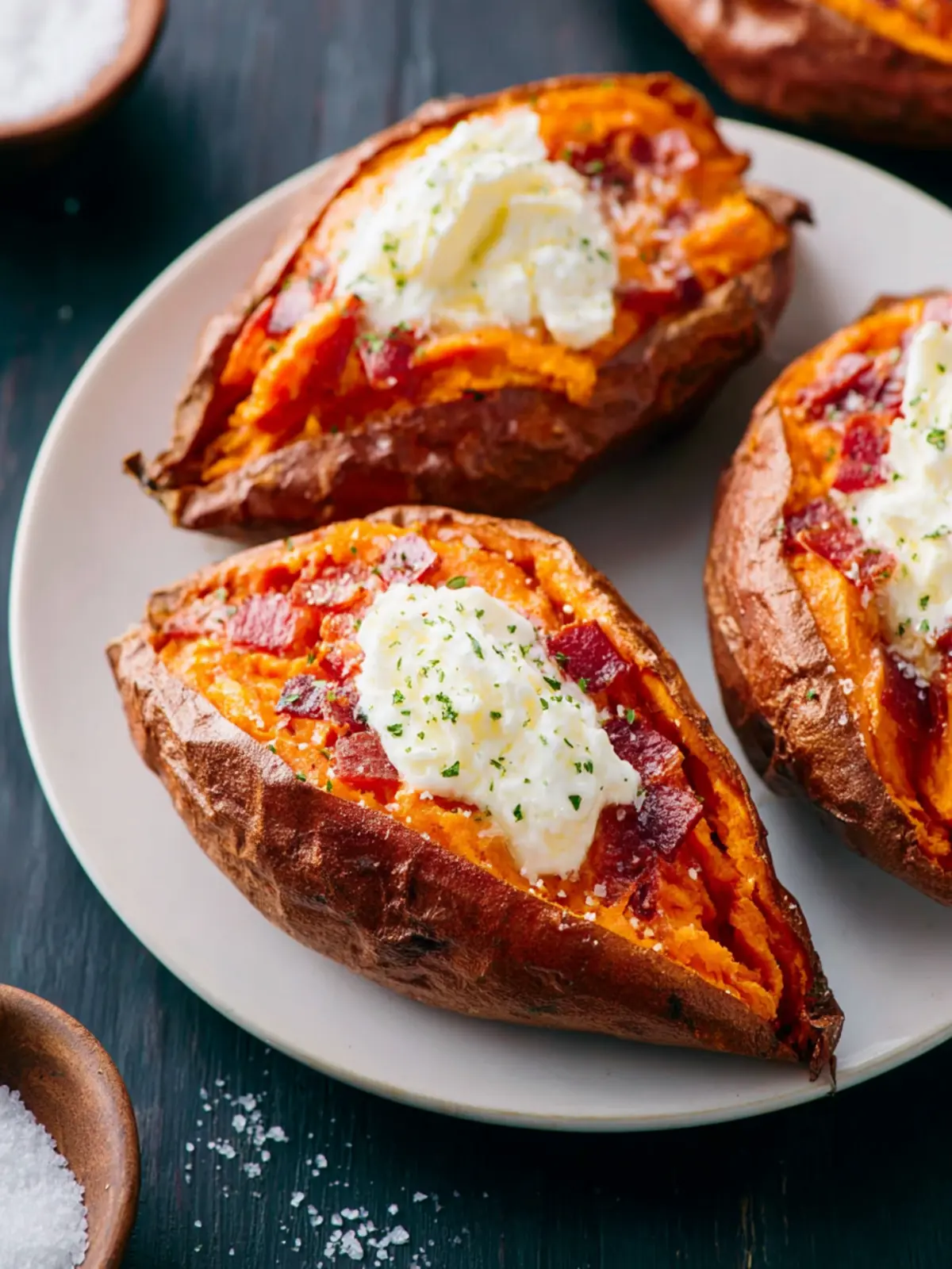 Baked Sweet Potatoes First Image