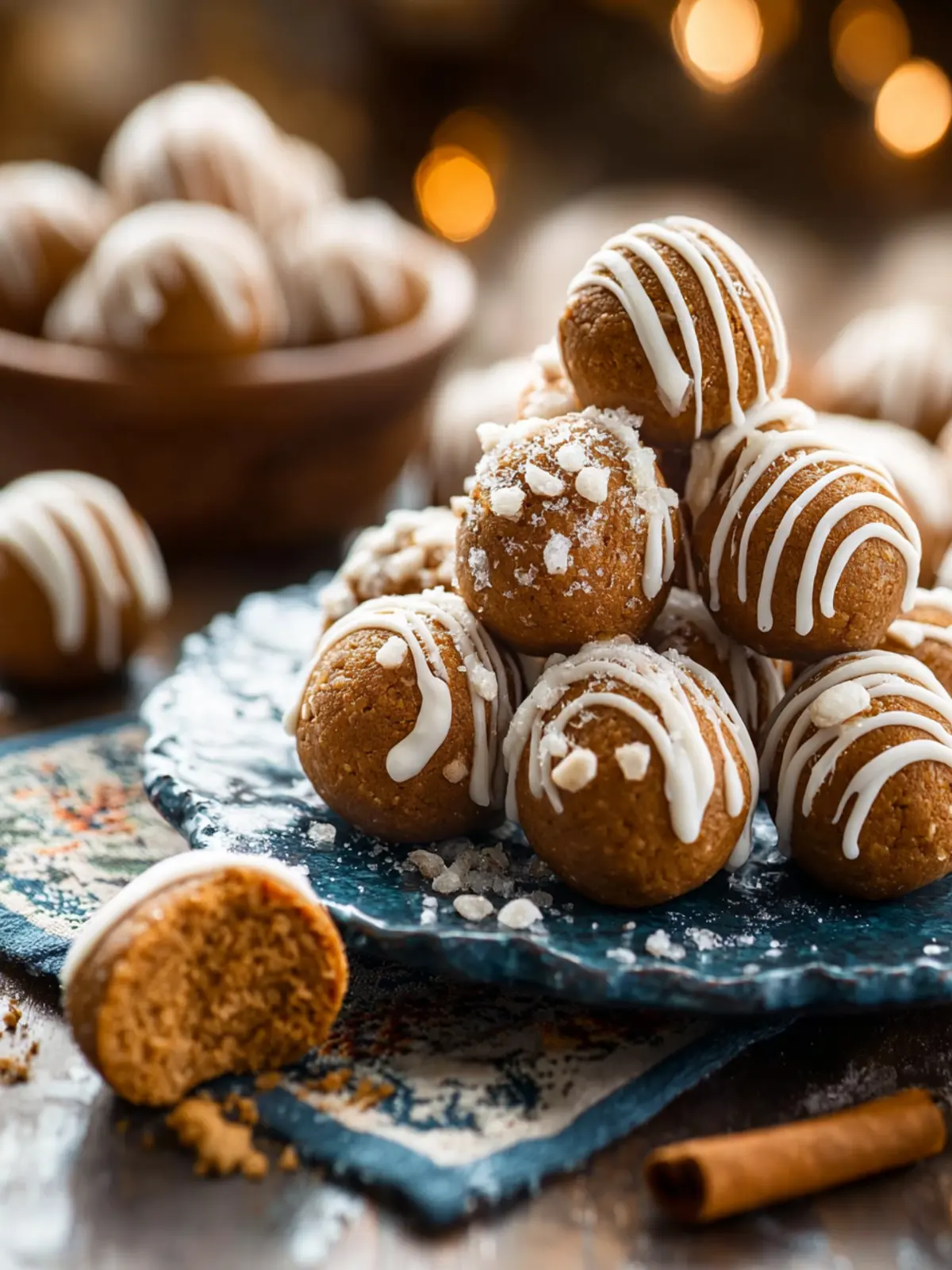 Gingerbread Protein Balls First Image