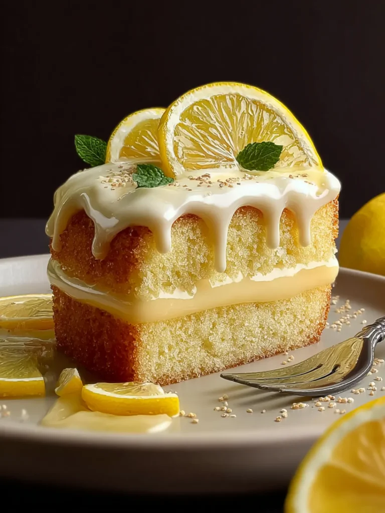 Lemon Cake Recipe First Image