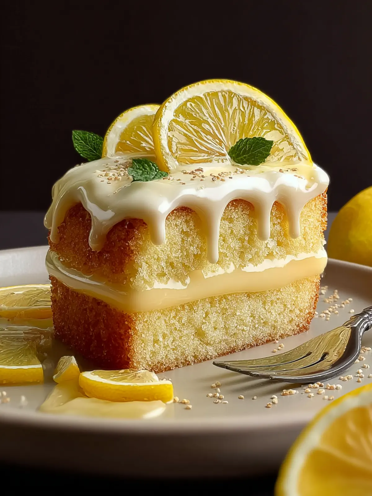 Lemon Cake Recipe First Image