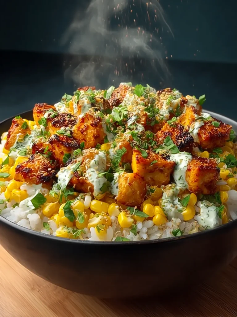 Street Corn Chicken Rice Bowl First Image