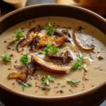 Cozy Creamy Mushroom Soup Recipe – Ultimate Comfort Food First Image