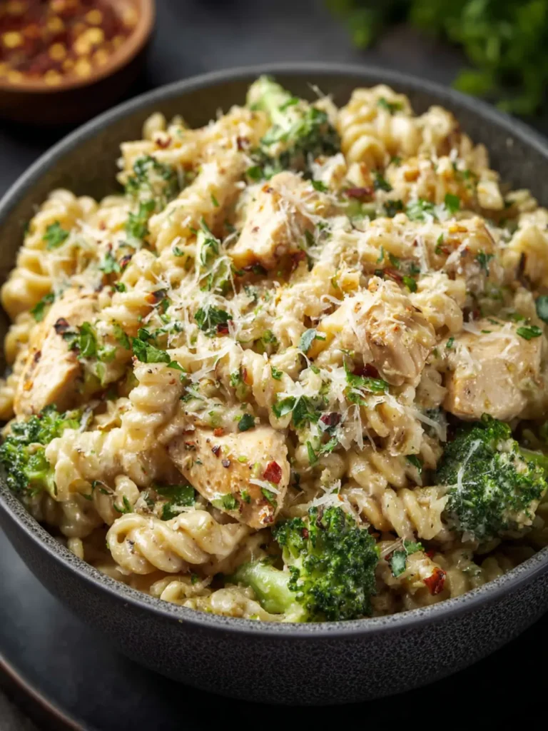 Instant Pot Chicken Broccoli Pasta Recipe First Image