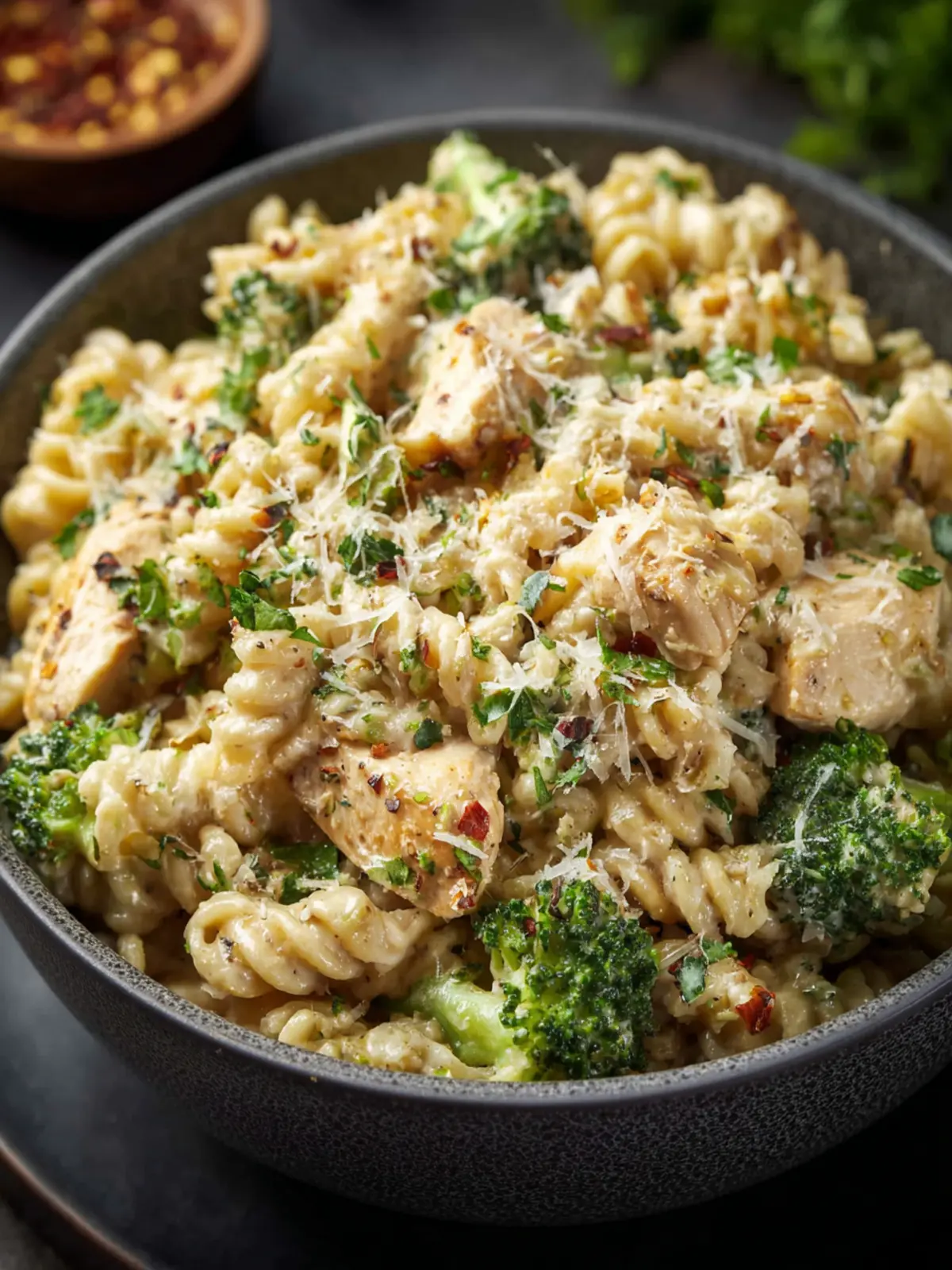 Instant Pot Chicken Broccoli Pasta Recipe First Image