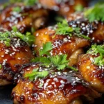 Irresistible Sticky Asian Chicken Thighs Recipe – Easy & Tasty First Image