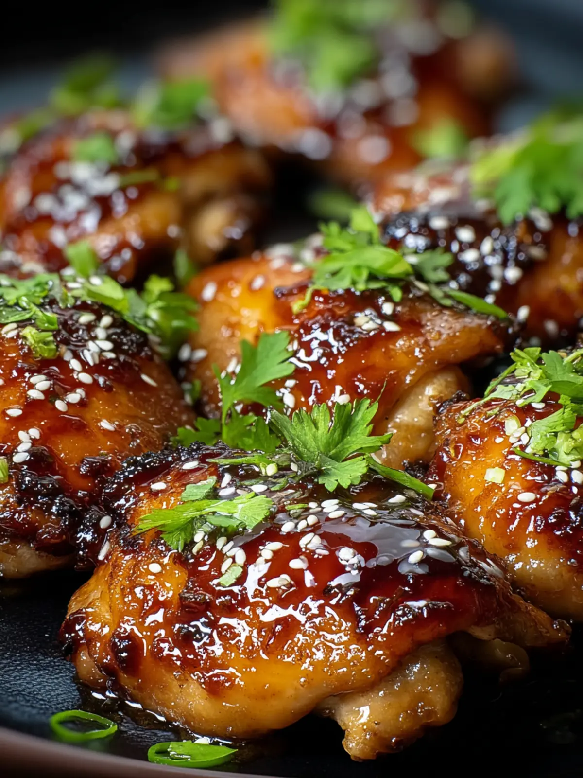 Irresistible Sticky Asian Chicken Thighs Recipe – Easy & Tasty First Image