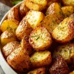 Perfectly Roasted Yukon Gold Potatoes First Image